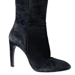 Via Spiga Leather Stretch Stiletto Heel Knee High Boots 7M